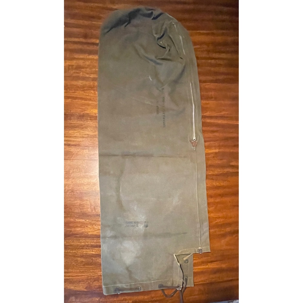 Vtg Military Canvas Cartridge Bag Ammo Pouch Bag Fungus Proofed Type 1 1945